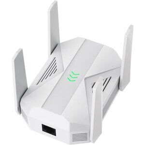 AC2100 Dual Band WiFi Extender - 12888 Sq Ft Range - Gigabit Port Signal Booster